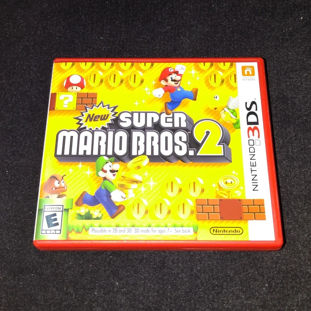 New Super Mario Bros 2 - Nintendo 3DS ***CASE ONLY / NO GAME / Authentic /USA